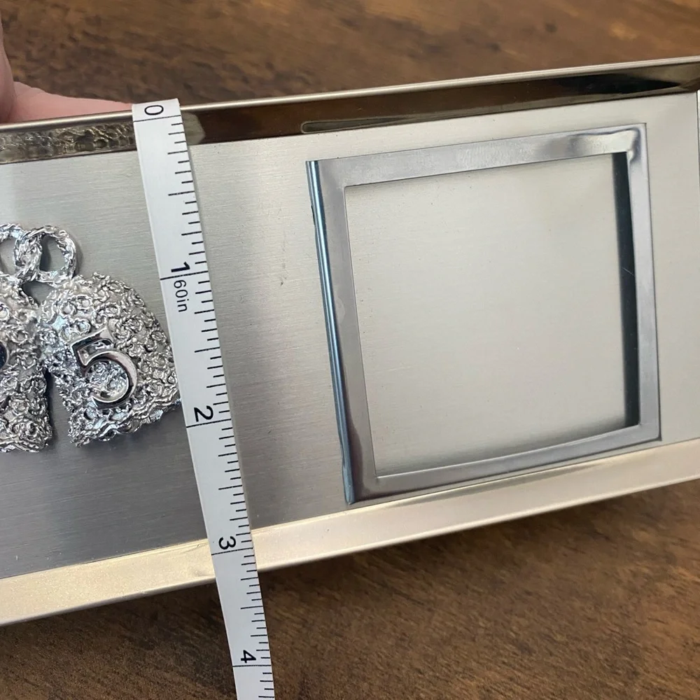 25th Anniversary Music Box Picture Frame
